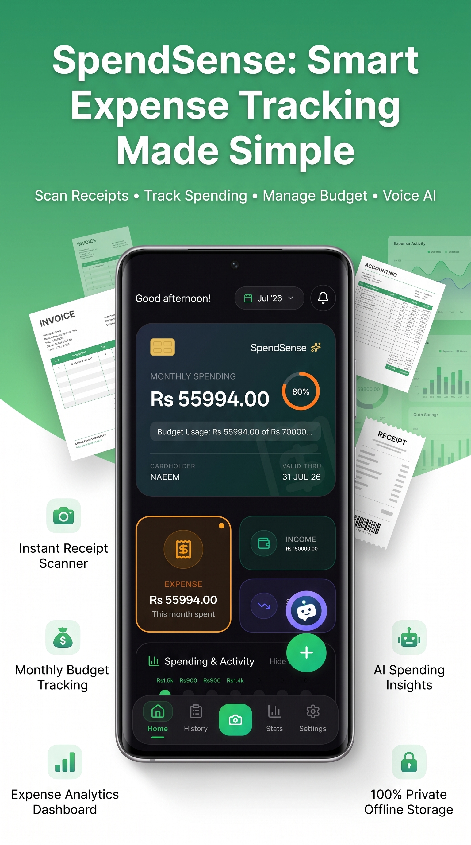 SpendSense Home Dashboard